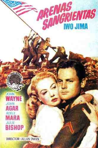  Sands Of Iwo Jima 04 film star poster A4 Photo Print