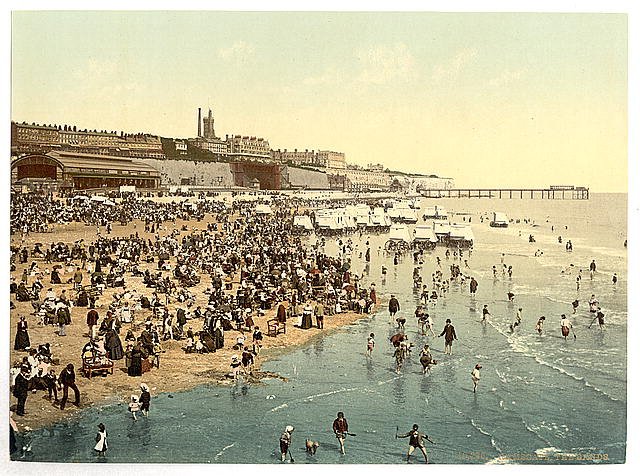 Sands Ramsgate Vintage A4 Photo Print