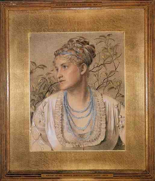 Sandys Frederick Mary Sandys A4 Photo Print