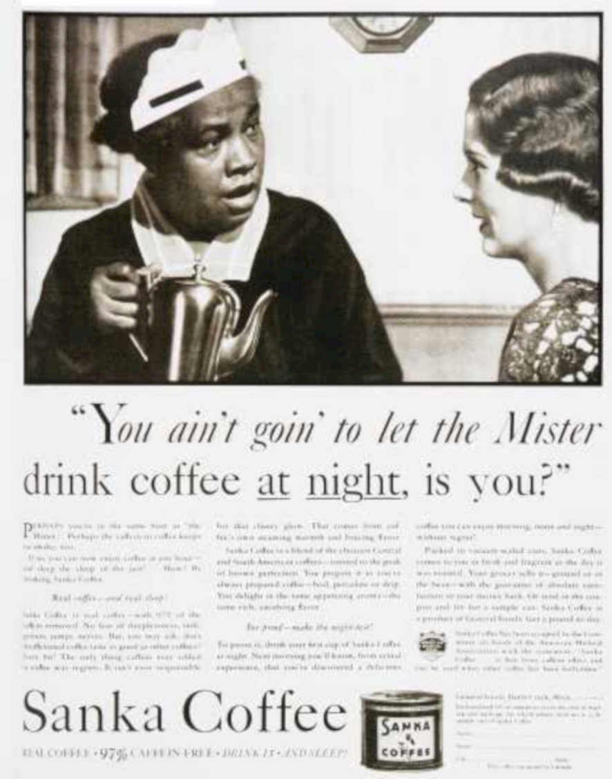 Sanka Coffee Diner Vintage Retro Advert Ads A4 Photo Print