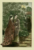 Sano Kiyokichi Marriage preparations Daughters of Nijo 1904 A4 Photo Print