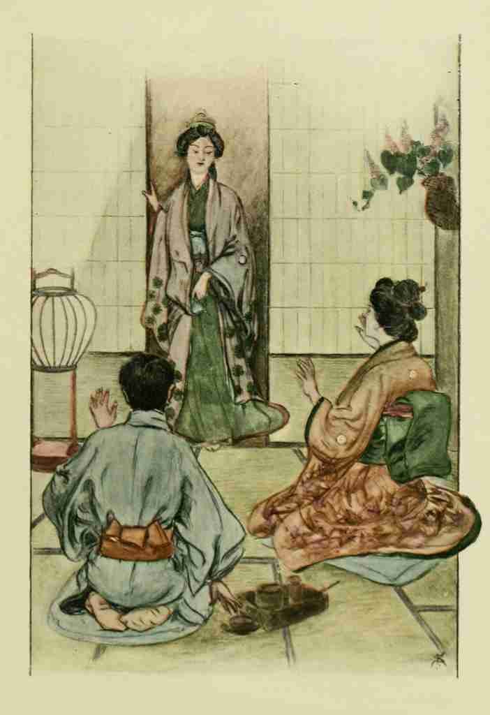 Sano Kiyokichi Uncertain Daughters of Nijo 1904 Vintage A4 Photo Print