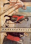 Sano di Pietro pietro4 Sano di pietro storie di s pietro martire square CROP A4 Photo Print