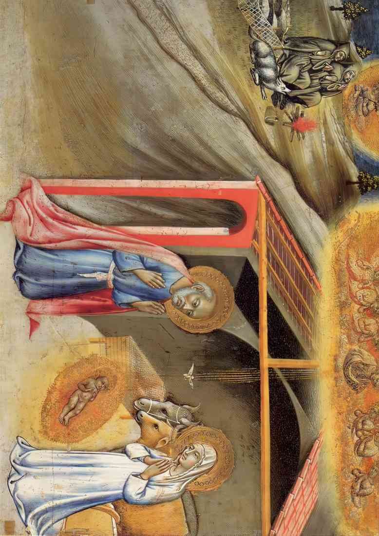 Sano di Pietro pietro7 The Nativity A4 Photo Print