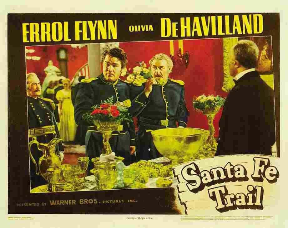 Santa Fe Trail 1940 07  film star poster A4 Photo Print