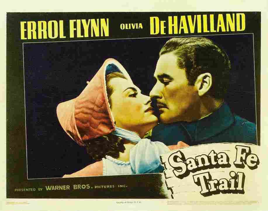 Santa Fe Trail 1940 08  film star poster A4 Photo Print