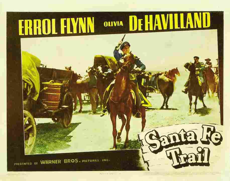 Santa Fe Trail 1940 09  film star poster A4 Photo Print