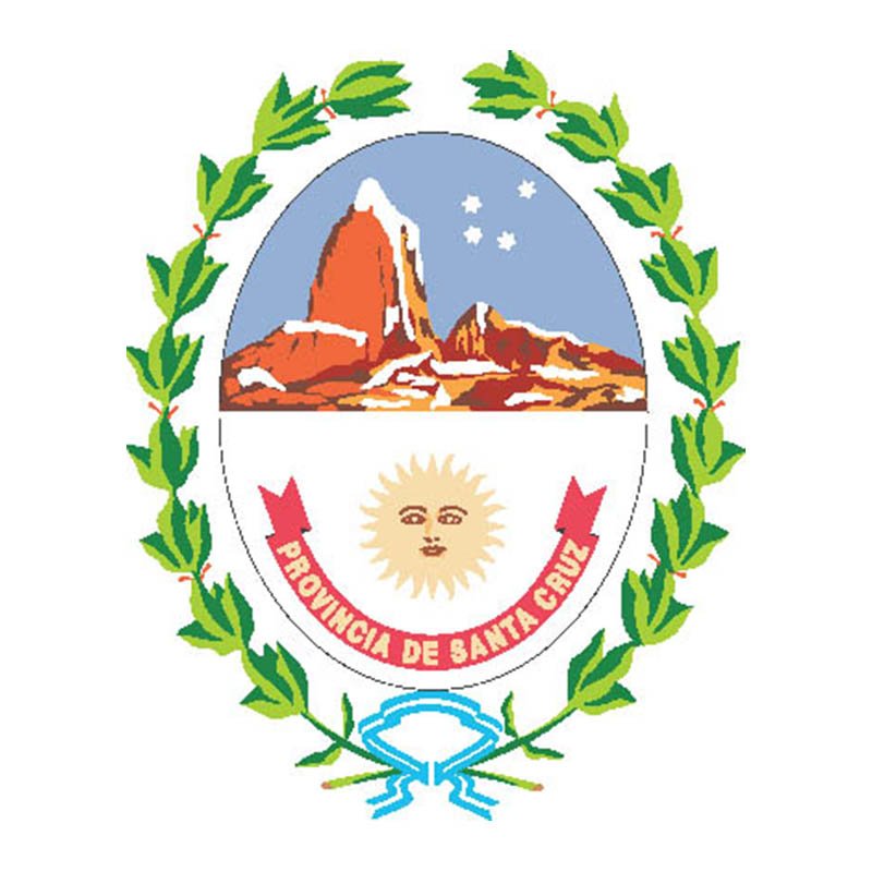 Santacruz Prov Coat Of Arms N3947 A4 Photo Print