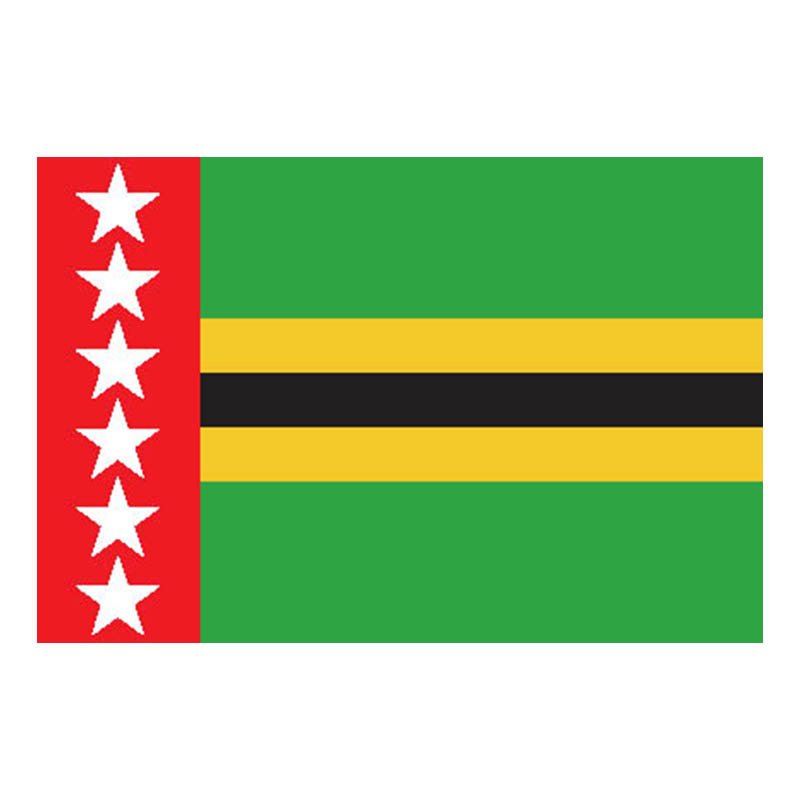 Santander Dep Flag N4841 A4 Photo Print