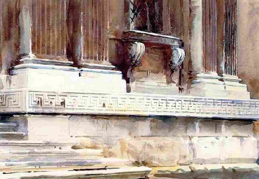 Sar Base of a Palace Art A4 Photo Print
