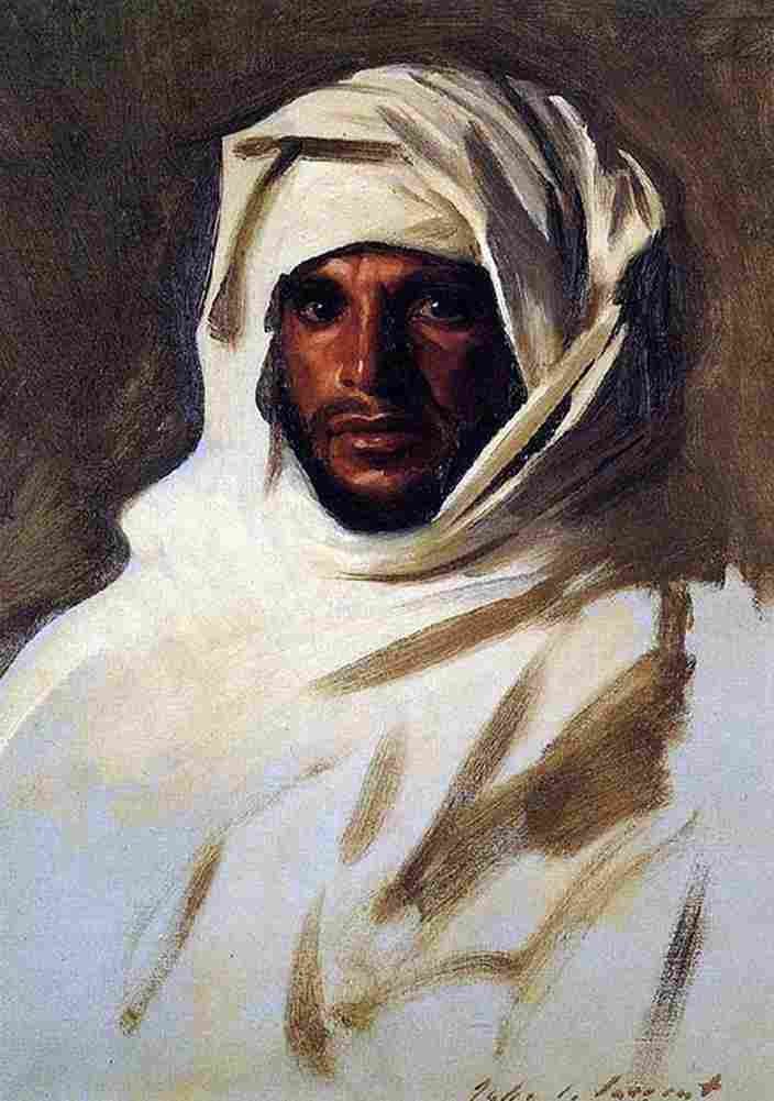 Sar Bedouin Arab Art A4 Photo Print