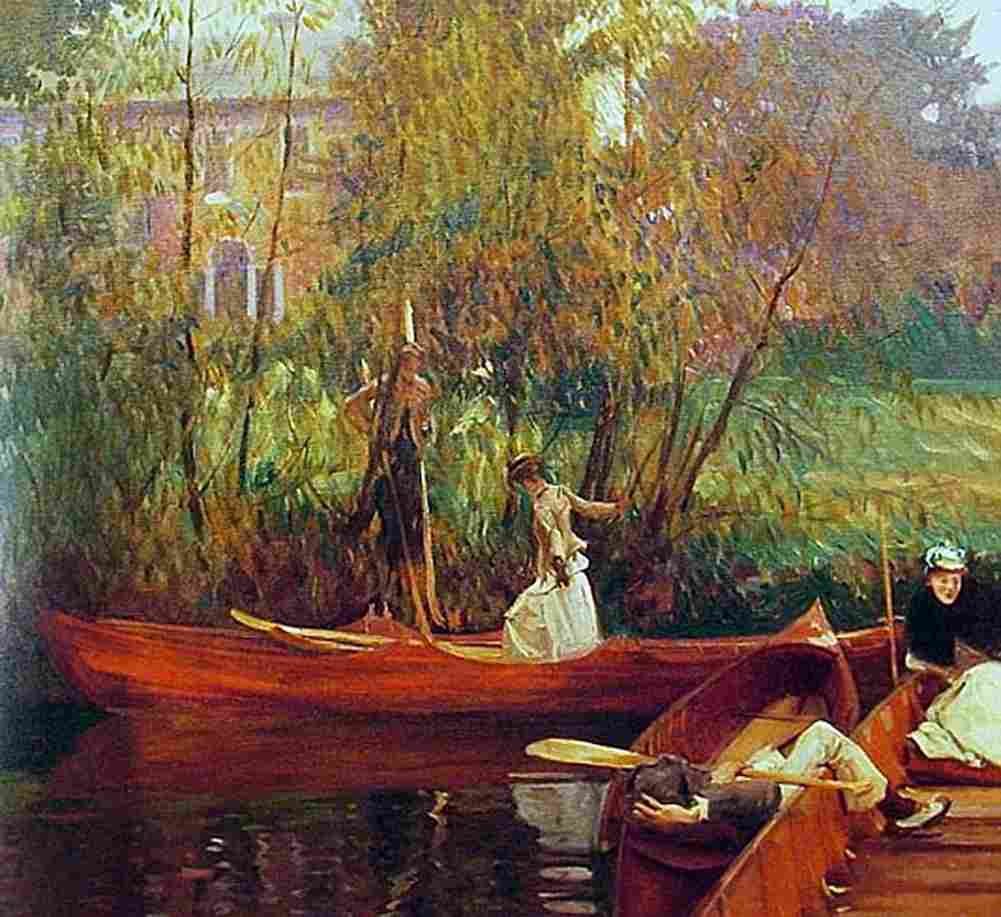 Sar Boating Party Art A4 Photo Print