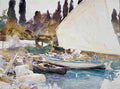 Sar Boats Art A4 Photo Print