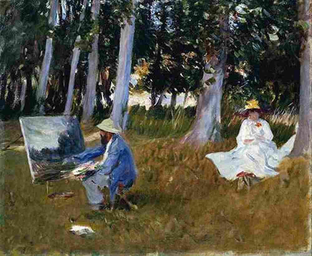 Sar Claude Monet Painting Art A4 Photo Print