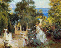 Sar Garden in Corfu Art A4 Photo Print