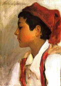 Sar Head of a Neapolitan Boy Art A4 Photo Print