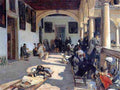 Sar Hospital at Granada Art A4 Photo Print