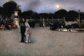 Sar Luxembourg Gardens Art A4 Photo Print