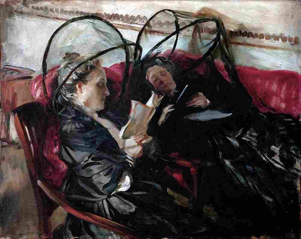 Sar Mosquito Nets Art A4 Photo Print