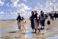 Sar Oyster Gatherers of Cancale Art A4 Photo Print
