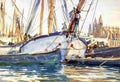 Sar Shipping Majorca Art A4 Photo Print