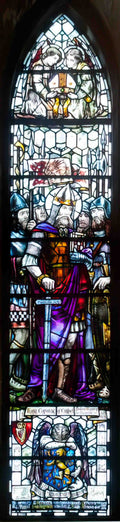 Sarah Purser dublin st patrick s cathedral north transept window king Art A4 Photo Print