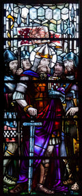 Sarah Purser dublin st patrick s cathedral north transept window king9 Art A4 Photo Print