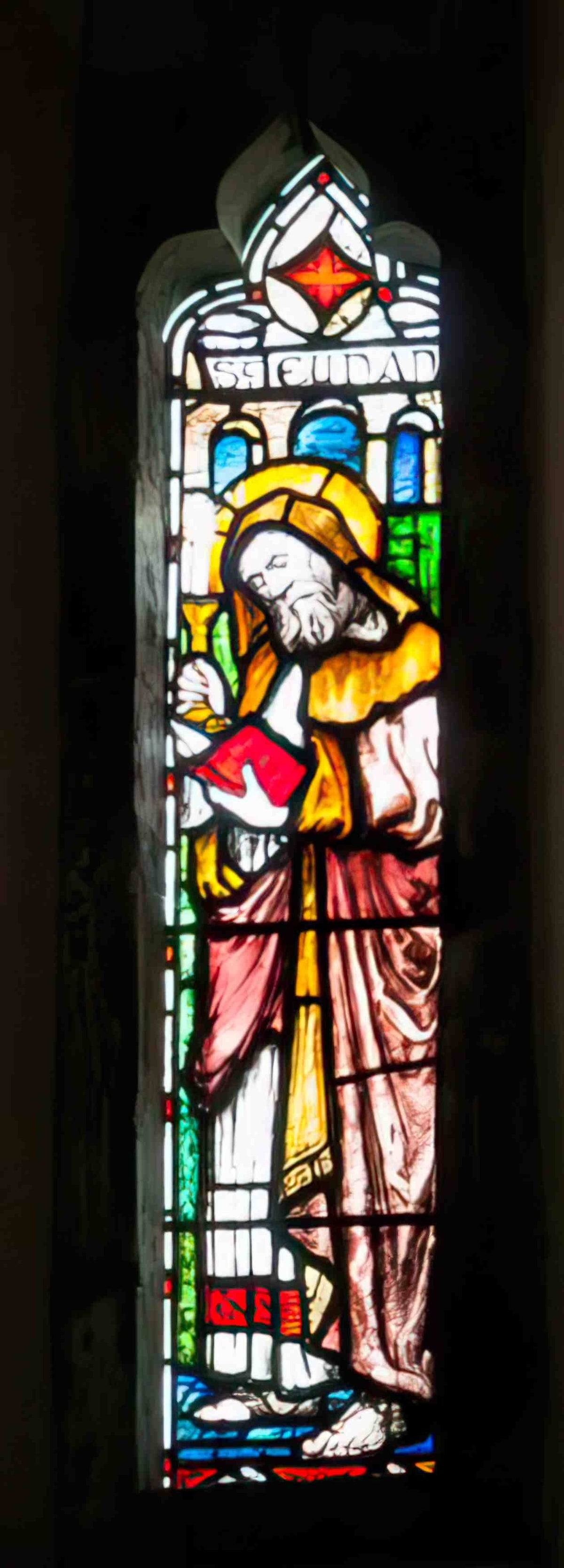 Sarah Purser raphoe cathedral church of st eunan choir window w02 sai Art A4 Photo Print