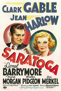 Saratoga 01  film star poster A4 Photo Print