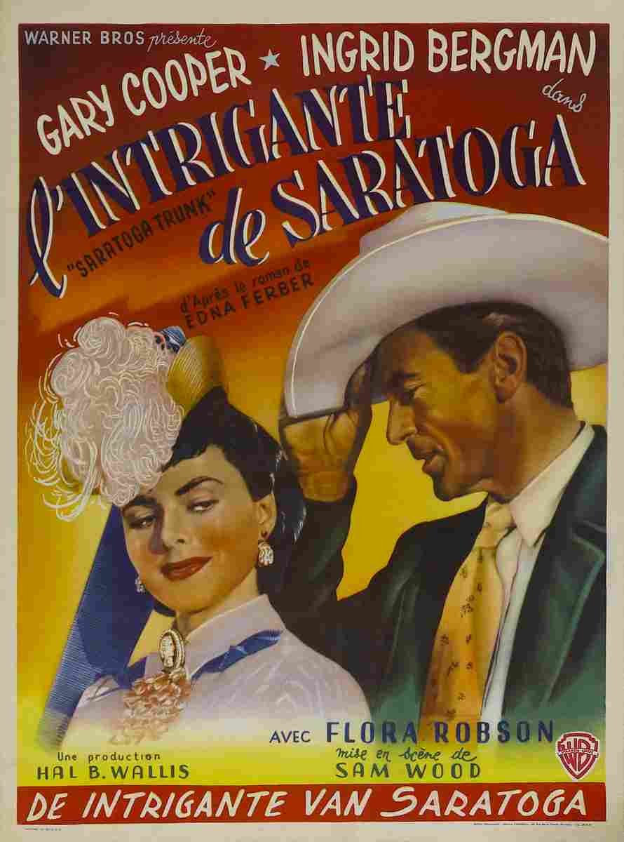 Saratoga Trunk 03  film star poster A4 Photo Print