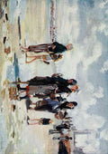 Sargent J Singer 1856 1925 The Oyster Gatherers A4 Photo Print