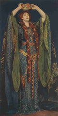 Sargent J Singer Famous Paintings 1913 Ellen Terry as Lady Macbeth A4 Photo Print