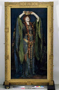 Sargent J Singer Famous Paintings 1913 Ellen Terry frame A4 Photo Print
