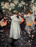 Sargent J Singer Sargent 1908 Carnation Lily Lily Rose A4 Photo Print
