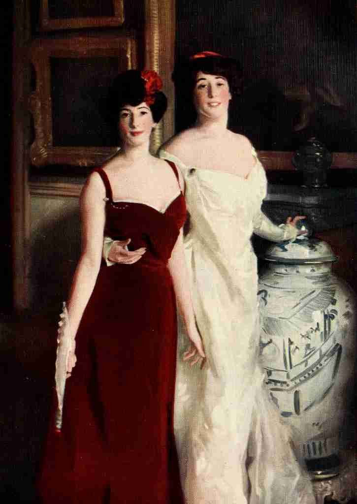 Sargent J Singer Sargent 1908 The Misses Wertheimer A4 Photo Print