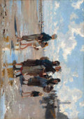 Sargent Singer The Oyster Gatherers A4 Photo Print