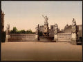 Sarindar Fountain Bukharest Vintage A4 Photo Print