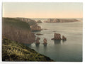 Sark Les Autelets Channel Islands Vintage A4 Photo Print