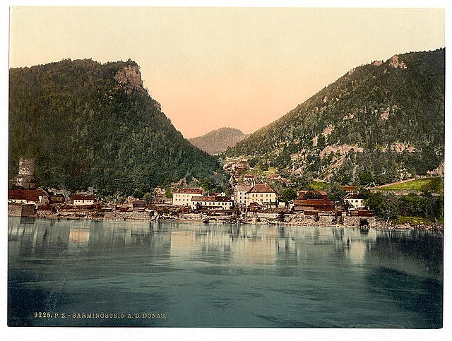 Sarningstein Lower Austria Vintage A4 Photo Print