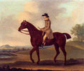 Sartorius Francis A Horseman In A Landscape A4 Photo Print