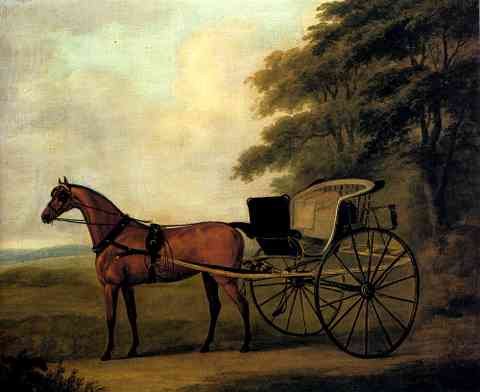 Sartorius John Nost A Horse And Carriage In A Landscape A4 Photo Print