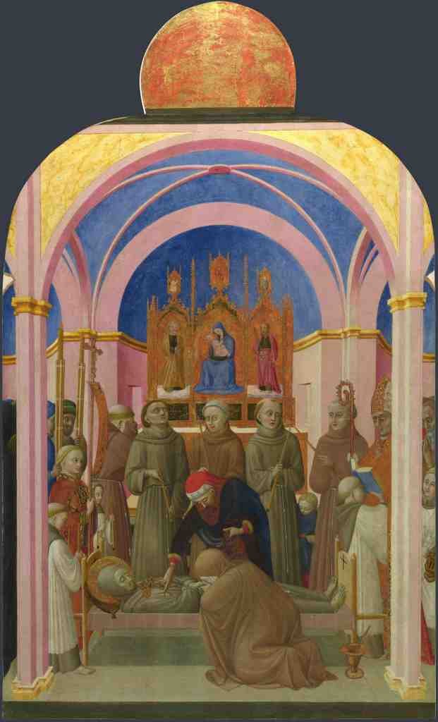 Sassetta The Funeral of Saint Francis A4 Photo Print