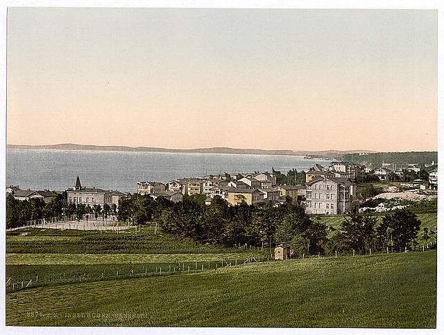 Sassnitz I Isle of Rugen Vintage A4 Photo Print