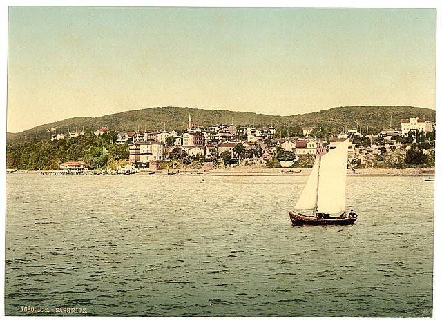 Sassnitz II Isle of Rugen Vintage A4 Photo Print