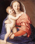 Sassoferrato MadonnAnd Child A4 Photo Print