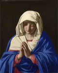 Sassoferrato The Virgin in Prayer A4 Photo Print
