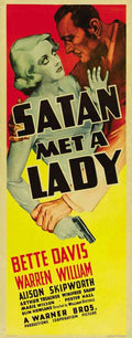 Satan Met a Lady 01 Film A4 Photo Print