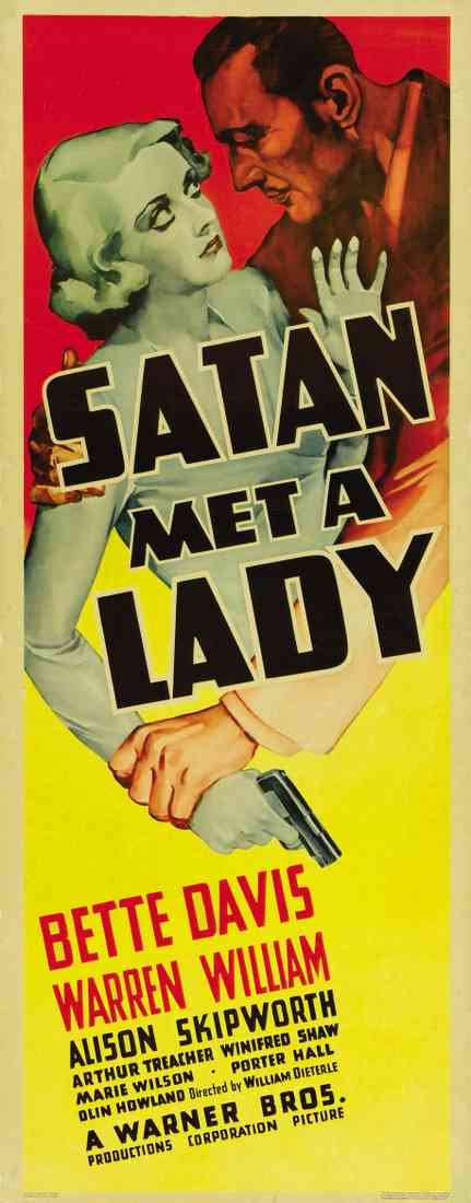 Satan Met a Lady 01 Film A4 Photo Print