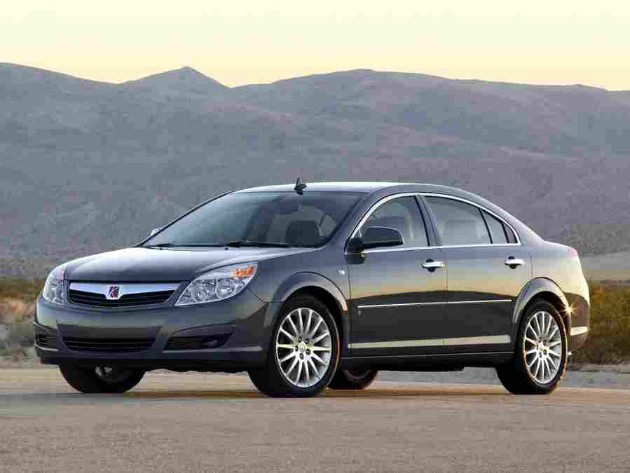 Saturn Aura 3642 24 Car A4 Photo Print