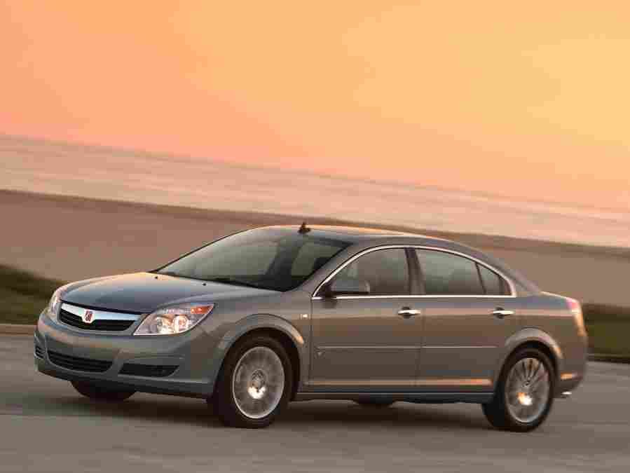 Saturn Aura 3642 31 Car A4 Photo Print